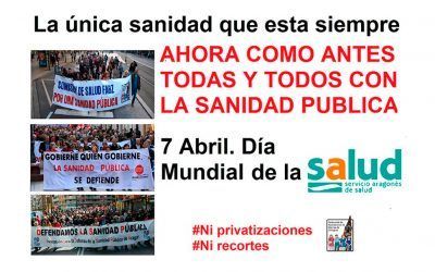 Día Mundial de la Salud en una situación sanitaria excepcional