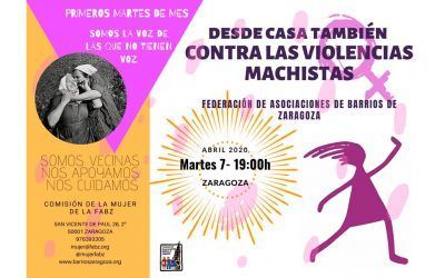Desde casa también Contra la violencia machista abril 2020