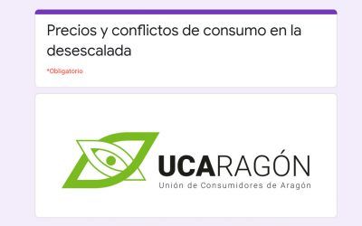 Encuesta sobre consumo durante la desescalada
