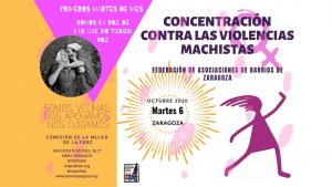 violencias machistas Octubre 2020