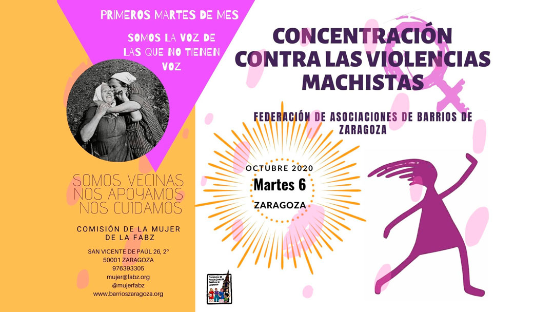 violencias machistas Octubre 2020