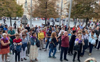 Concentración contra las violencias machistas octubre 2022