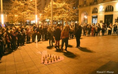 Concentración contra las violencias machistas noviembre 2022