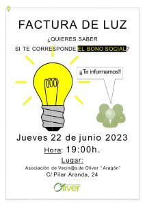 Bono Luz Junio 2023