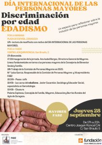 Día internacional de Personas Mayores 2023