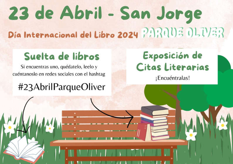 23 de abril, Día del Libro 2024 en el Parque Oliver