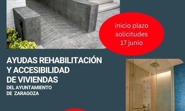 Abierto el plazo de presentación de solicitudes para las ayudas de Zaragoza Vivienda 2024