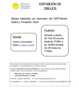 Exposición Concurso Logo Oliver Comunidad Energética