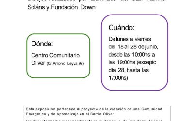 Exposición del Concurso para el logo Oliver Comunidad Energética