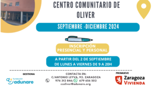 Actividades Centro Comunitario Oliver SEP24