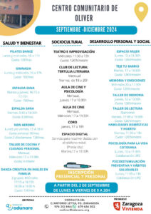 Actividades Centro Comunitario Oliver SEP24