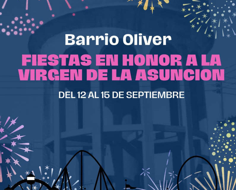 Fiestas de Oliver 2024 del 12 al 15 de septiembre
