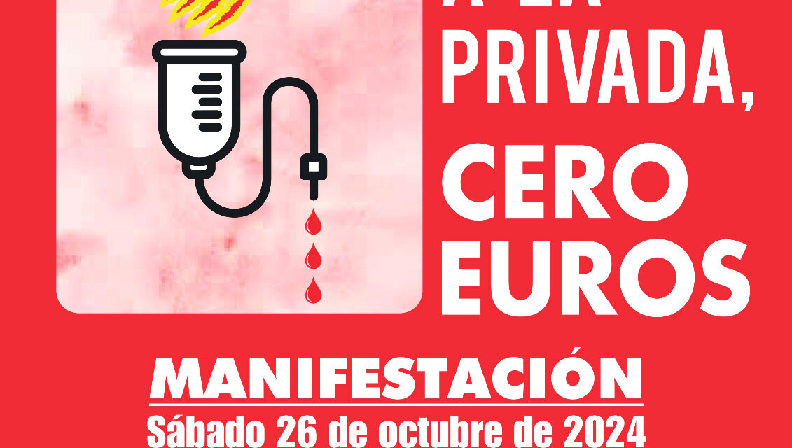 MANIFESTACIÓN Aragón por la Sanidad Pública