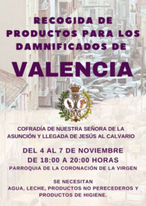 Cofradía recogida por Valencia