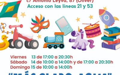 Llega a Oliver el Rastro de Juguetes 2024