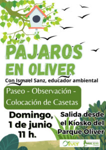 Pájaros en Oliver Junio 2025
