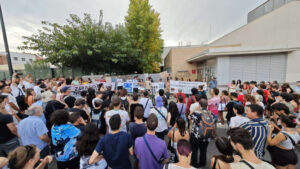 Concentración Centro de Juventud Valdefierro