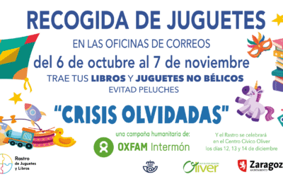 Comienza la recogida de donaciones para el Rastro de Juguetes de Oliver 2025