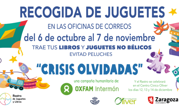 Comienza la recogida de donaciones para el Rastro de Juguetes de Oliver 2025