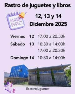 Rastro de Juguetes y Libros de Oliver 2025