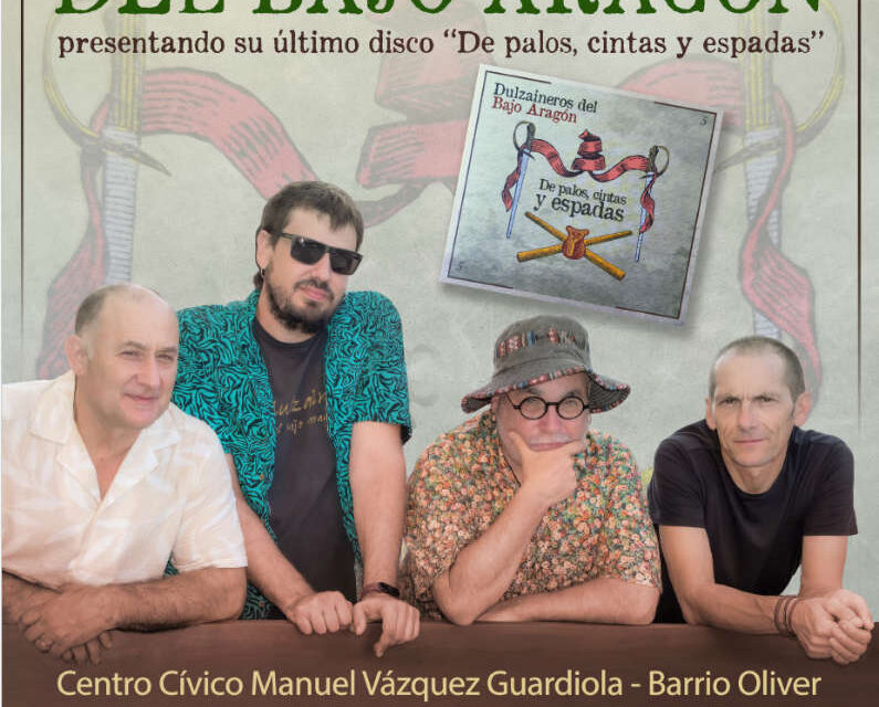 Concierto de Dulzaineros del Bajo Aragón en el CC Oliver