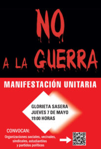 No a la Guerra
