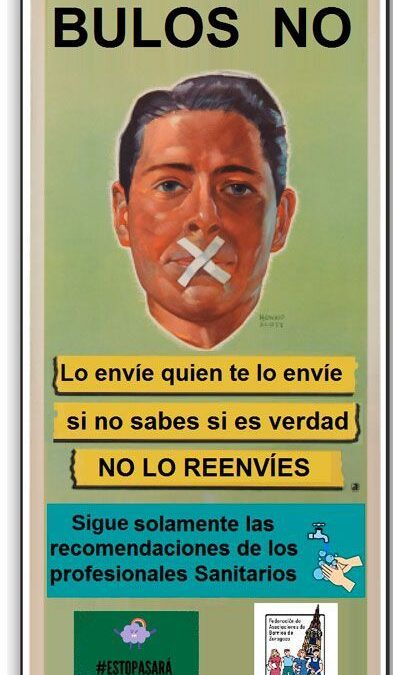 Ante el coronavirus, bulos no