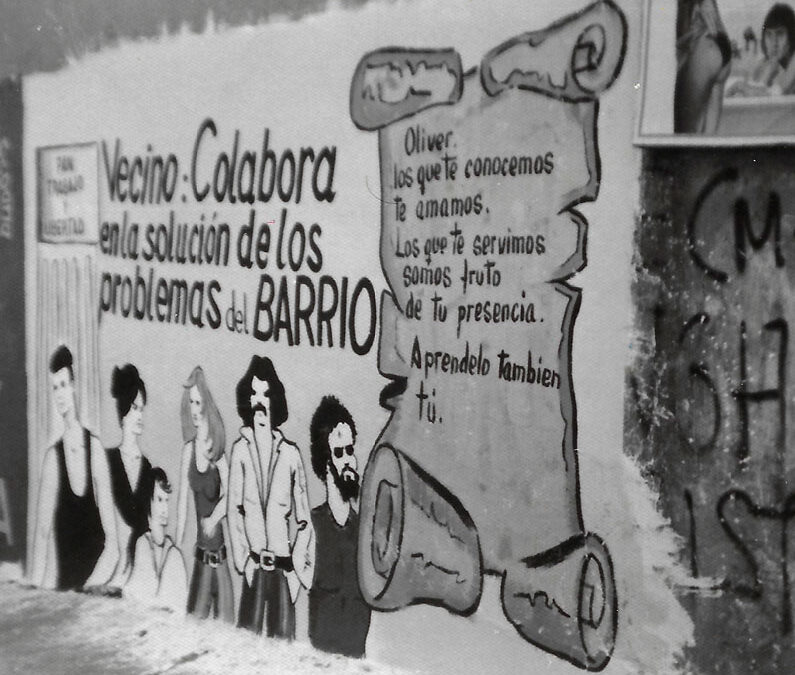 Pancarta Oliver 1970